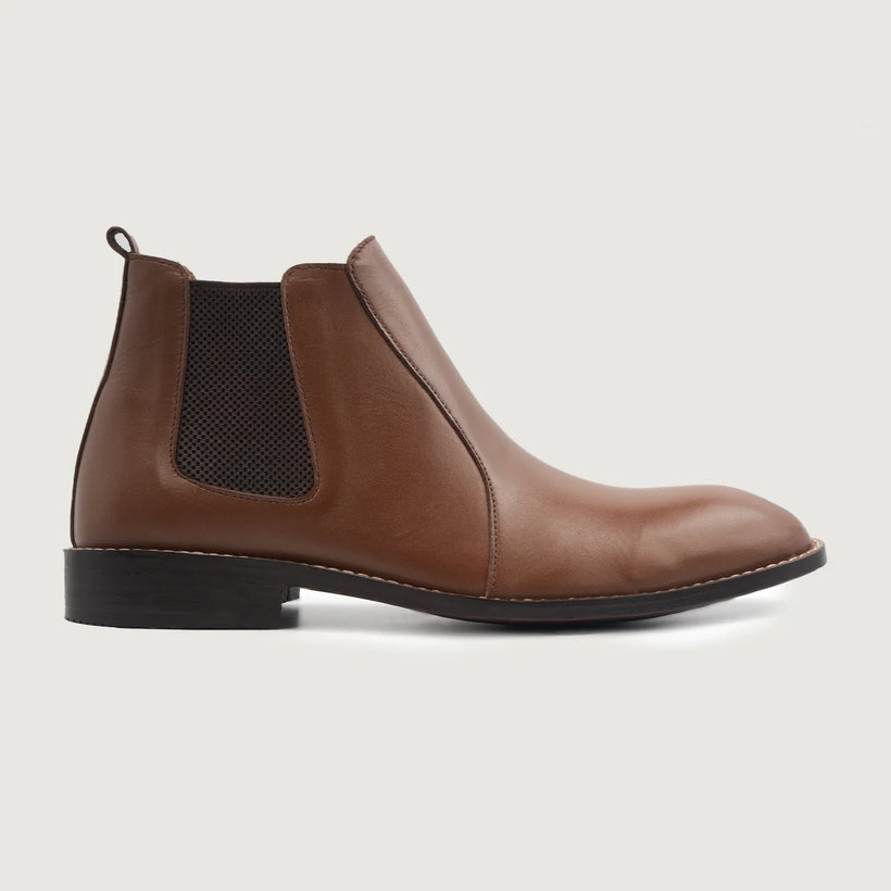 Clarkson Chelsea Marrón Leather Boots para Hombre