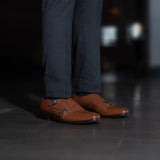 Styled On-Foot Perspective Demonstrating Ankle Fit & Silhouette on Model