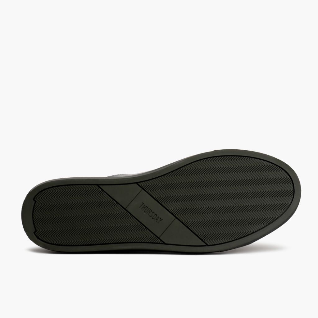 High-Traction Rubber Outsole & Lug Tread Pattern on Encore Forest Zapatillas de cuero para Hombre