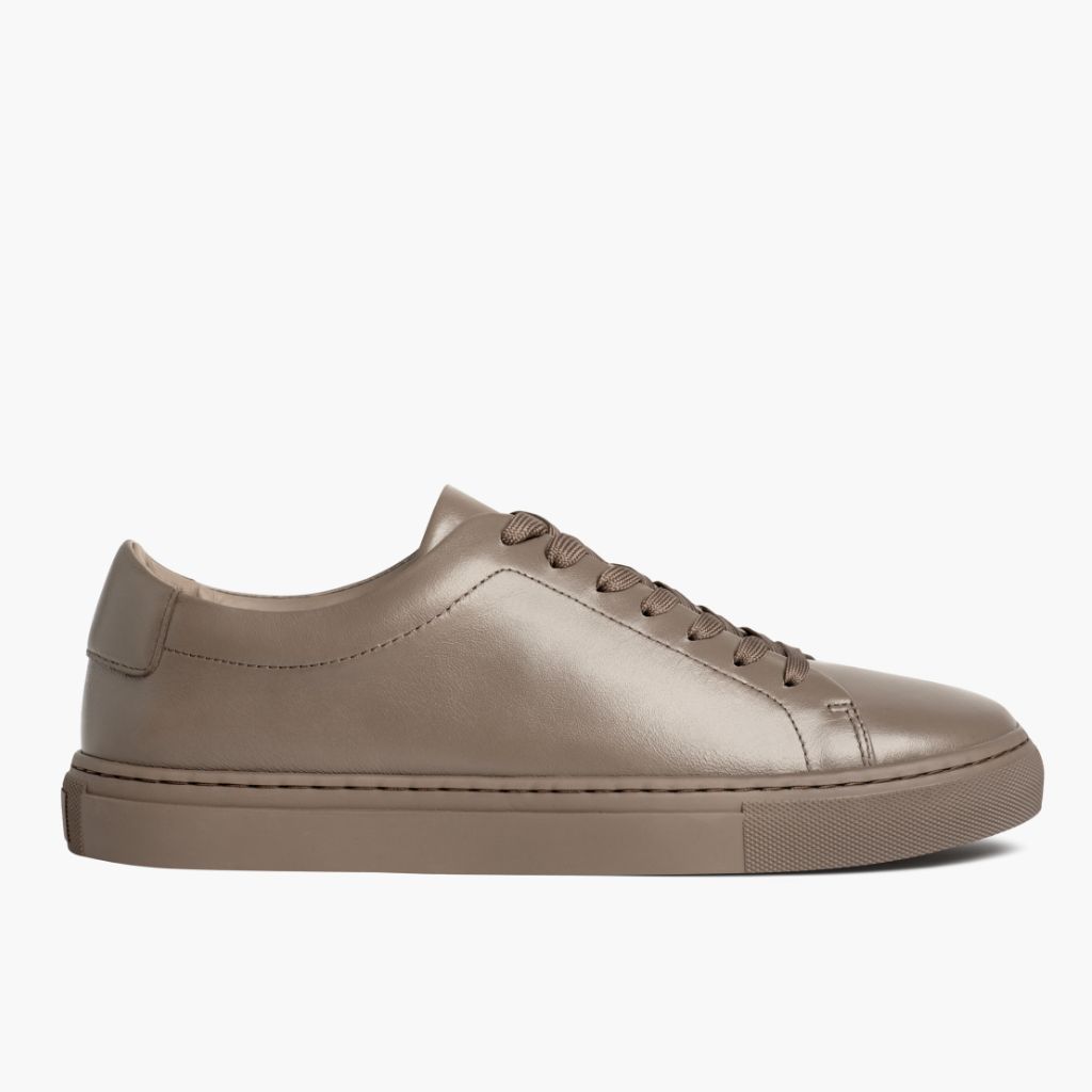 Classic Full-Grain leather Sneakers - Construcción cosida Goodyear y puntera delantera