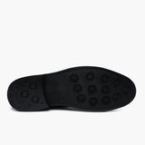 High-Traction Rubber Outsole & Lug Tread Pattern on Cadet Mocha Leather Boots
