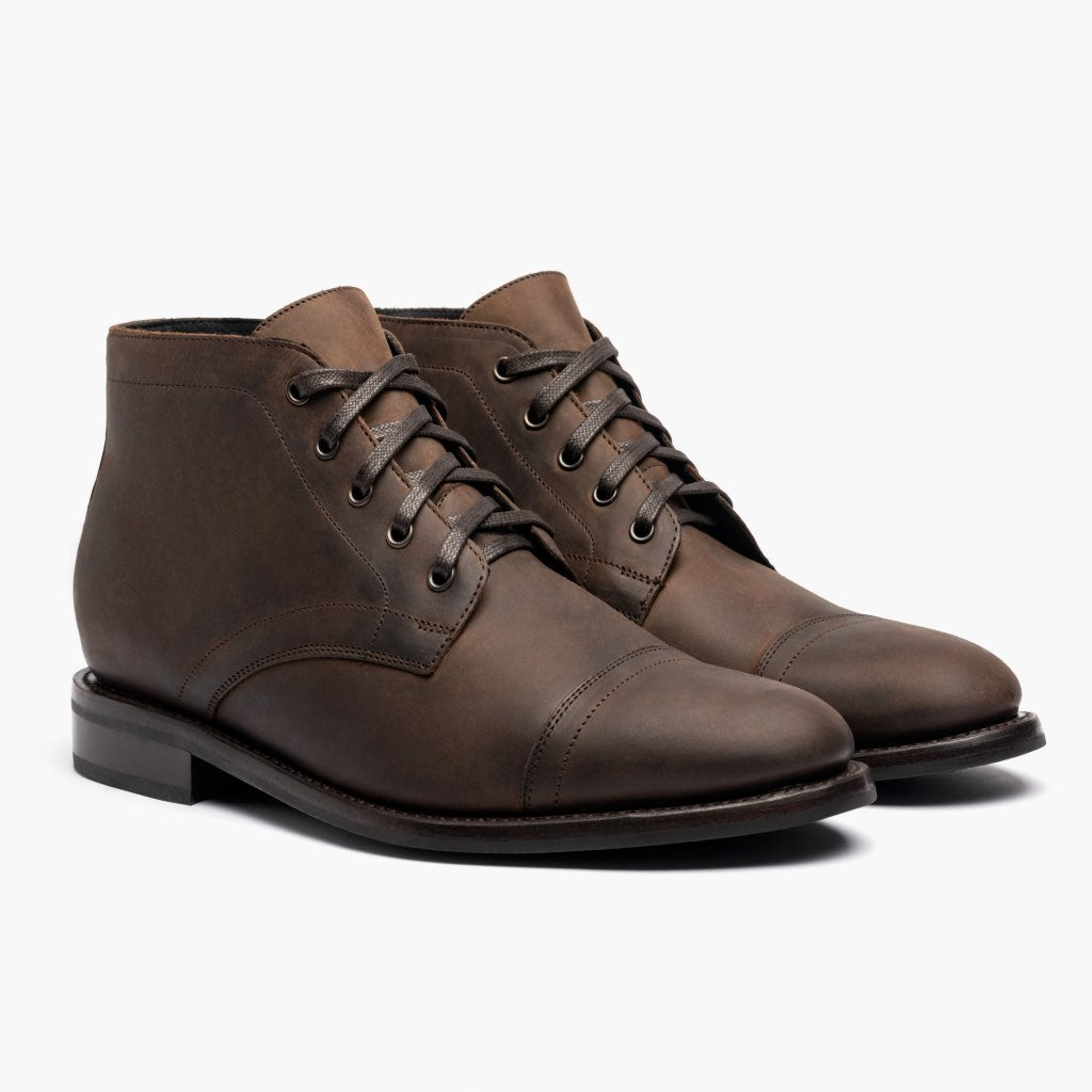Cadet Tabaco Botas de cuero para Hombre in Classic Full-Grain Leather - Vista de perfil | Comprar online
