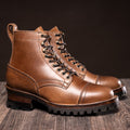 Challenger Sésamo Doble Botas de cuero para Hombre