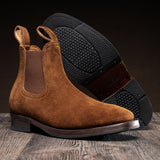 Authentic Full-Grain Leather Grain Depth & Pull-Up Patina Texture Detail