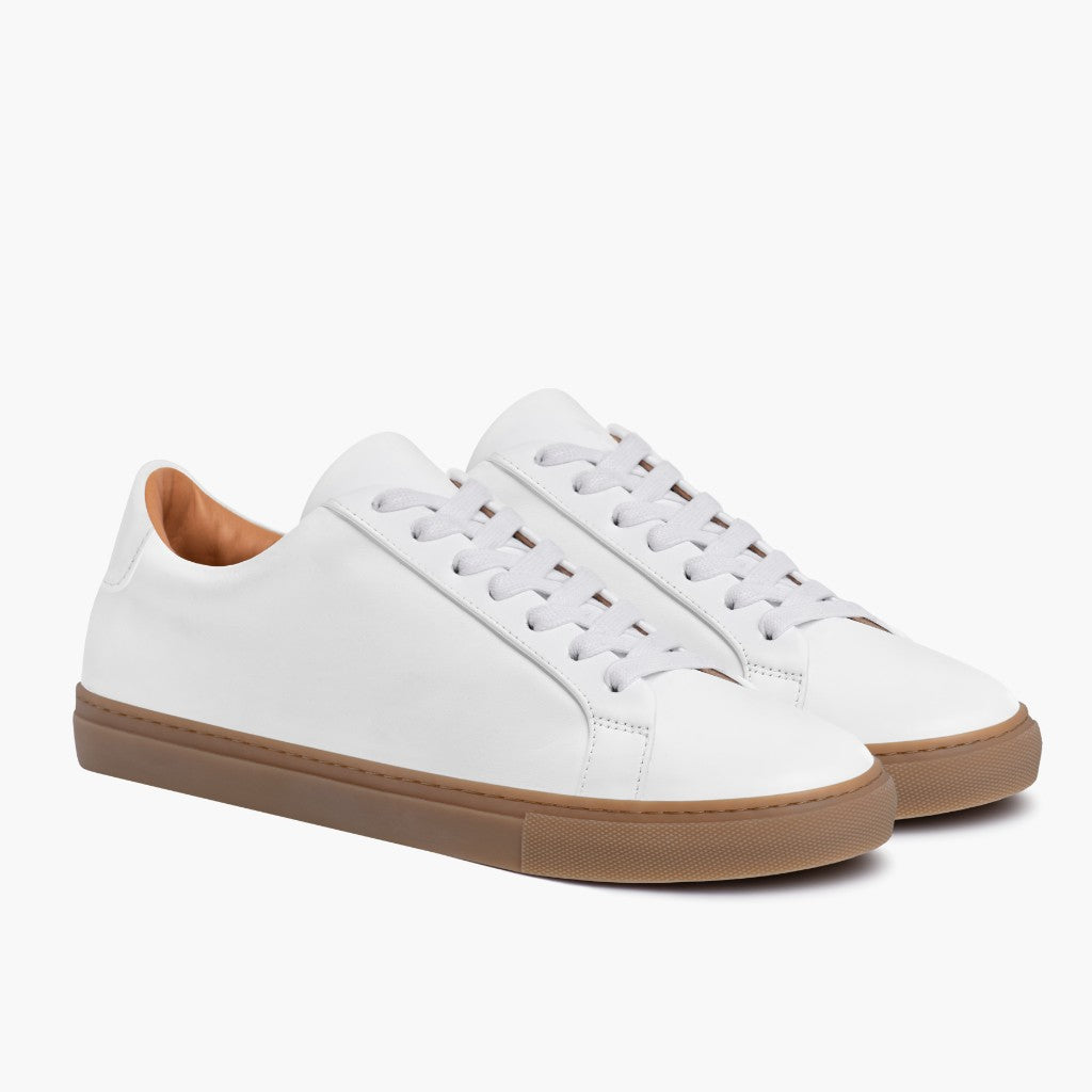 Legacy Blanco Zapatillas de cuero para Hombre in White Full-Grain Leather - Vista de perfil | Comprar online