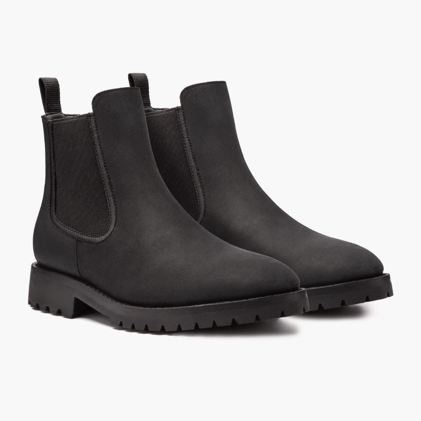 Legend Negro Mate Botas de cuero para Hombre