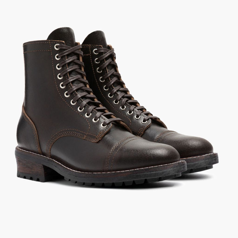 Logger Waxed Cacao Botas de cuero para Hombre