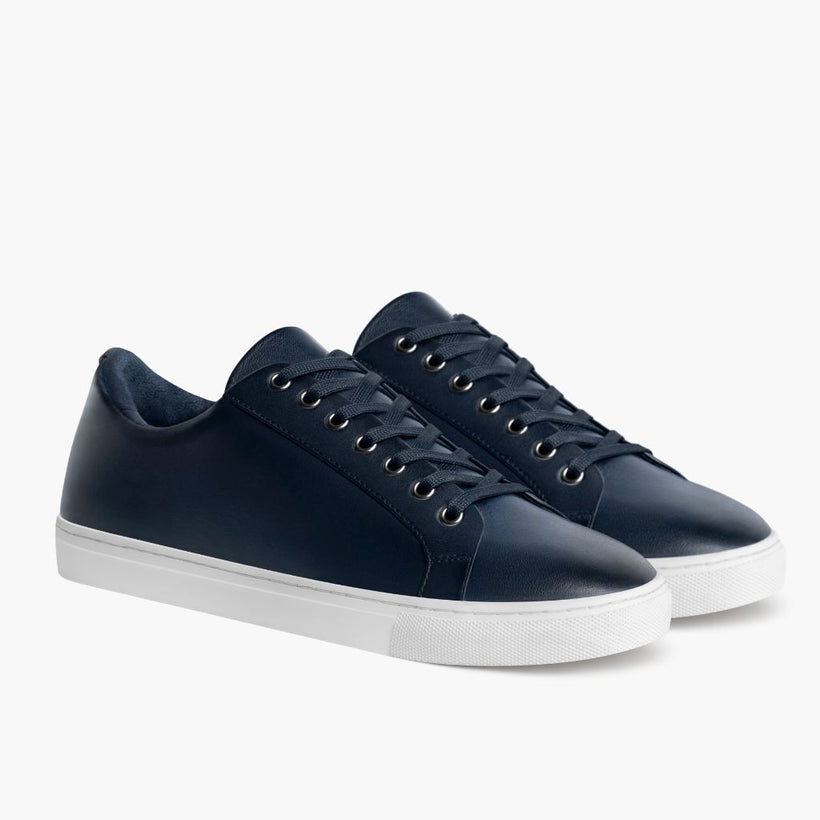 Premier Low Top Deep Azul Zapatillas de cuero para Hombre