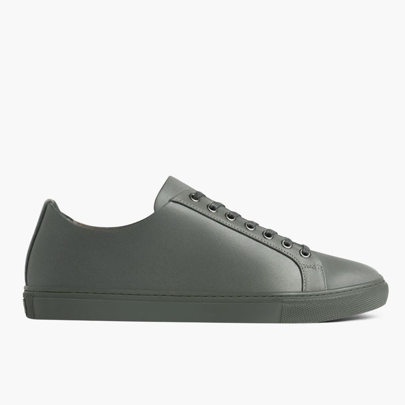 Premier Low Top Gris Zapatillas de cuero para Hombre