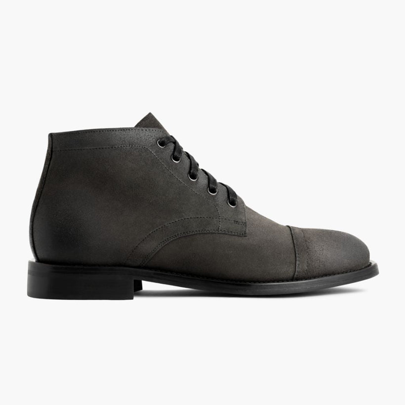 Cadet Shadow Gris Leather Boots para Hombre