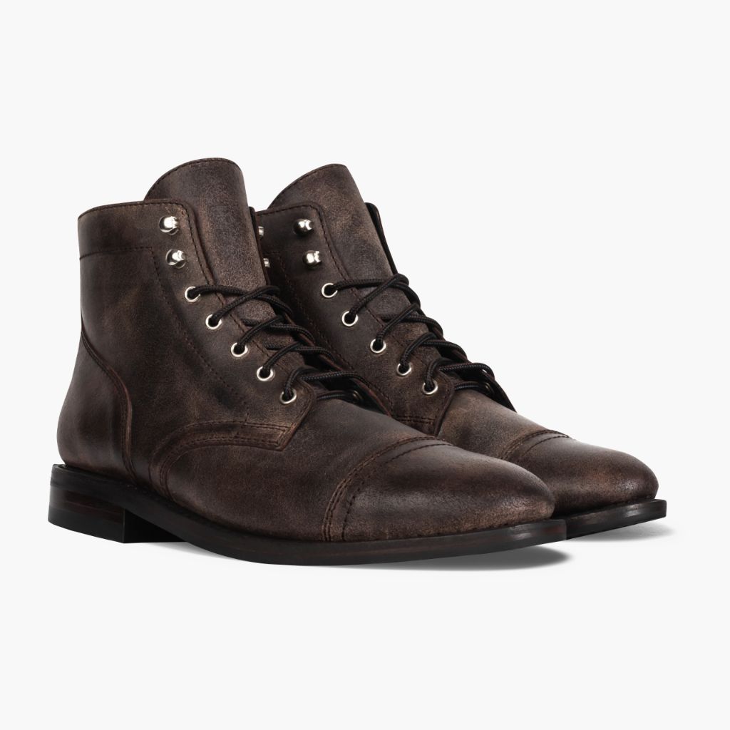 Captain Cañón Botas de cuero para Hombre in Classic Full-Grain Leather - Vista de perfil | Comprar online