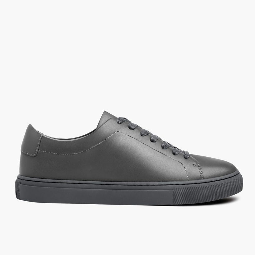 Encore Steel Gris Leather Sneakers para Hombre