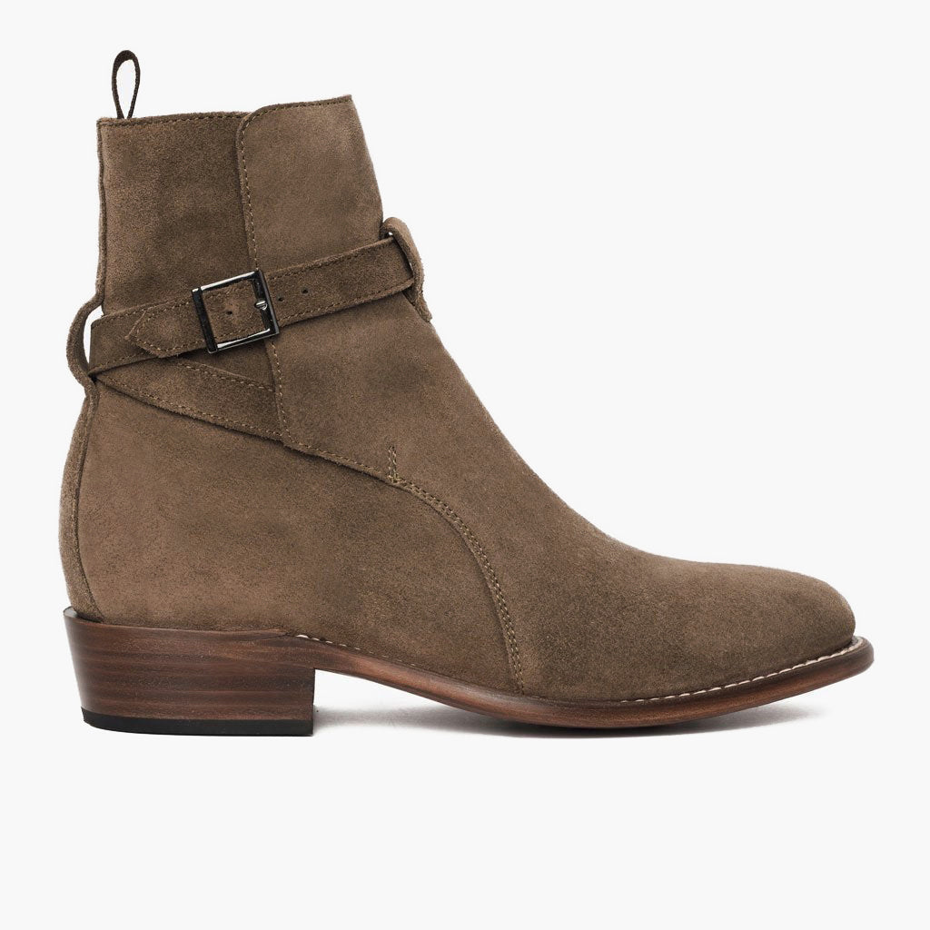 Black Full-Grain leather Boots - Construcción cosida Goodyear y puntera delantera
