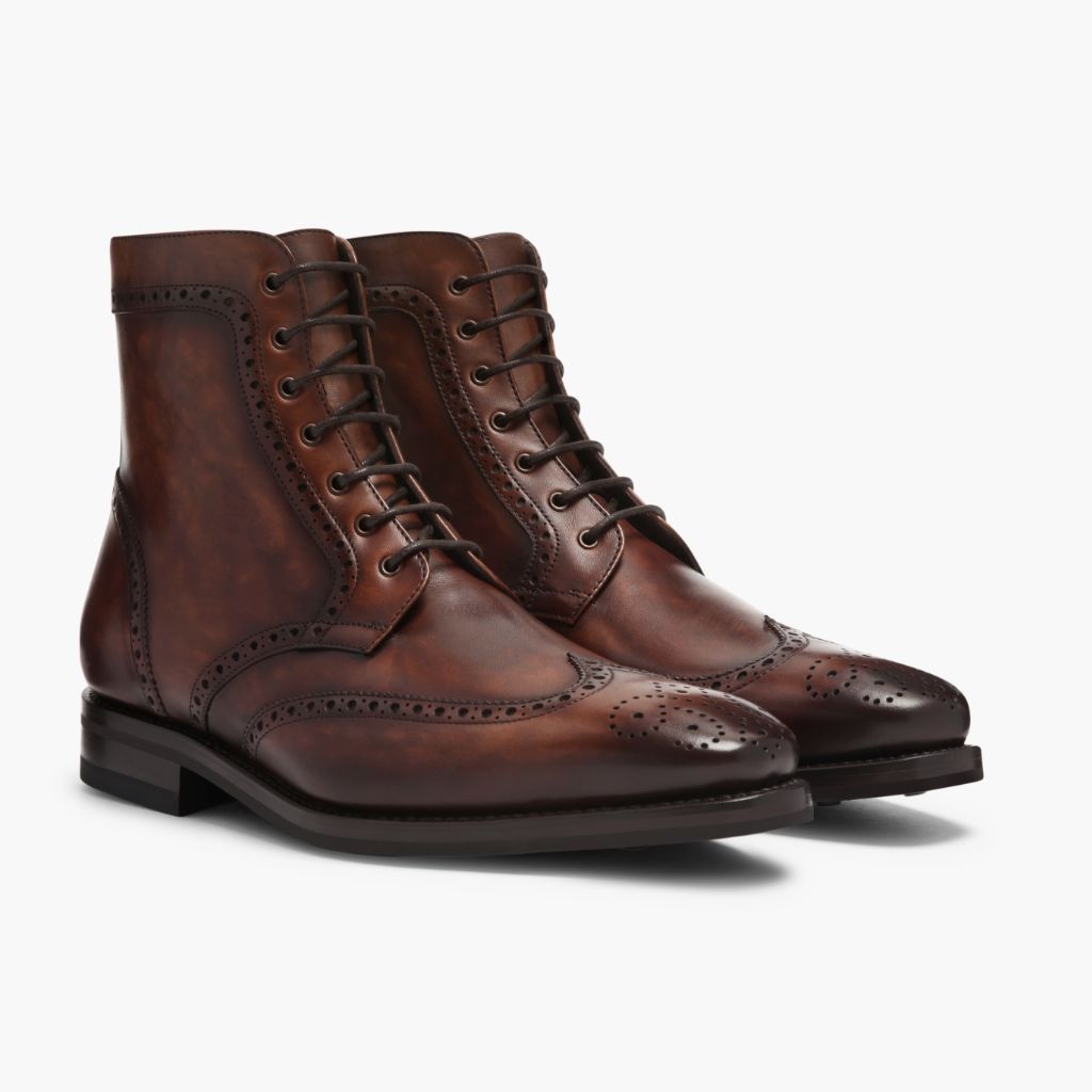 Wingtip Color #77 Botas de cuero para Hombre For Men in Classic Full-Grain Leather - Vista de perfil | Comprar online