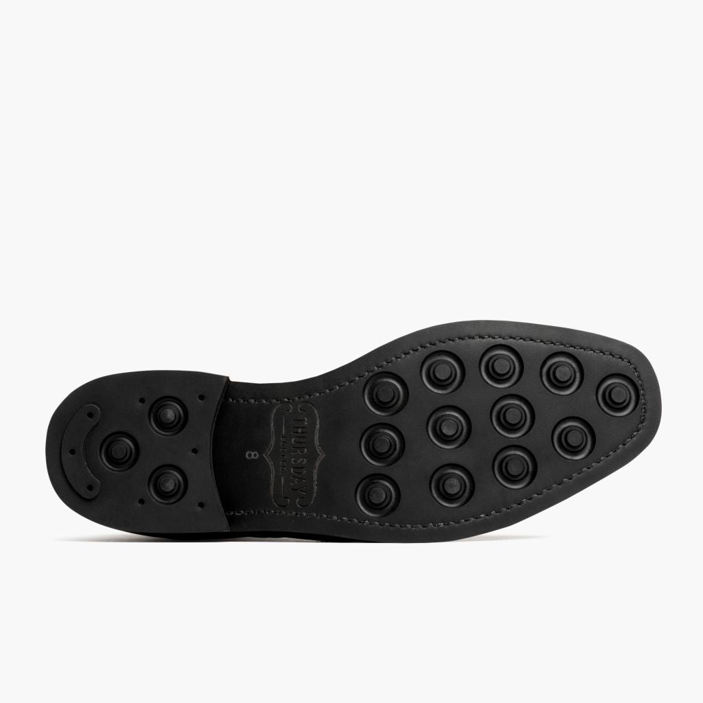 High-Traction Rubber Outsole & Lug Tread Pattern on Wingtip Color #77 Botas de cuero para Hombre For Men