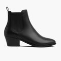 Dreamer Bootie Negro Botas de cuero para Mujer