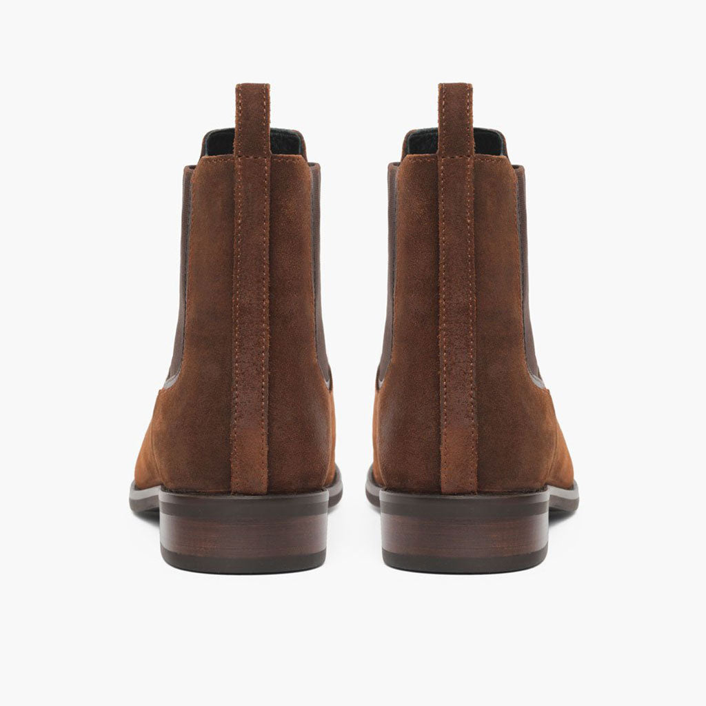 Duchess Glazed Ginger Botas de cuero para Mujer - Contrafuerte de talón reforzado y doble costura de precisión