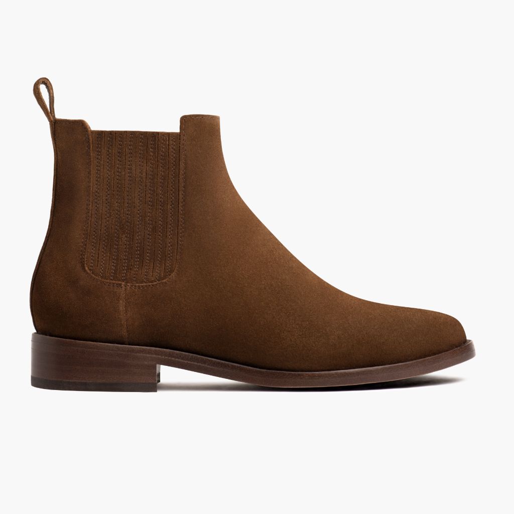 Dreamer Canela Botas de cuero para Mujer in Classic Full-Grain Leather - Vista de perfil | Comprar online