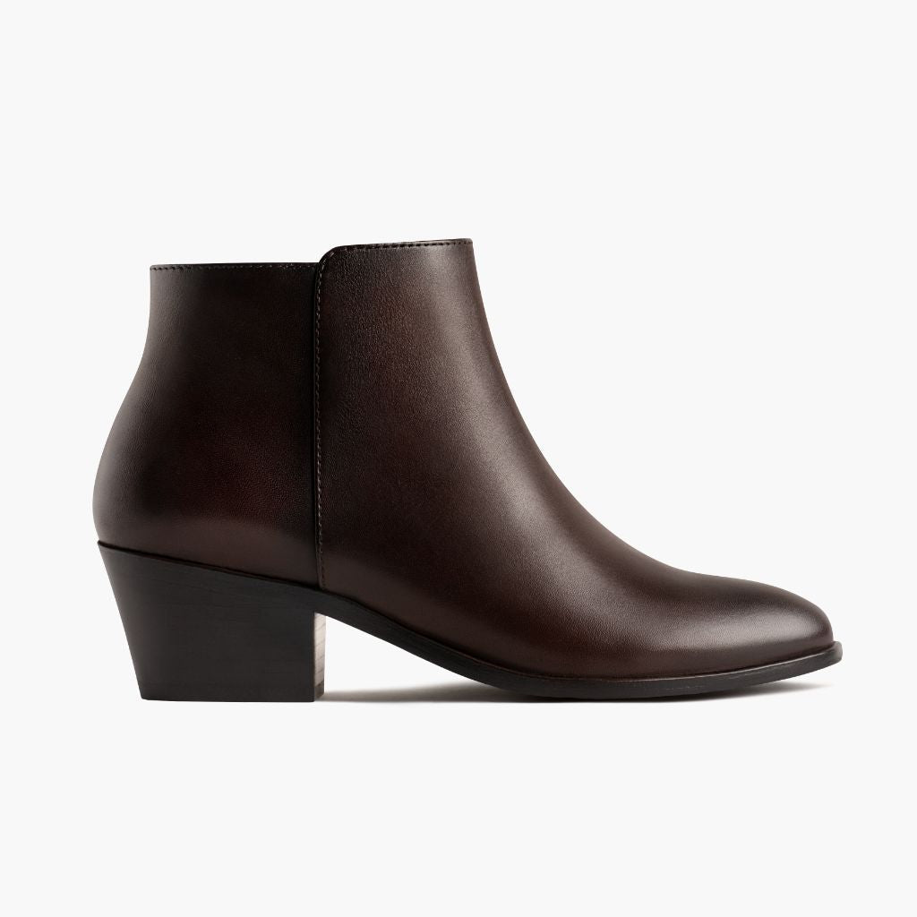 Downtown Viejo Inglés Botas de cuero para Mujer in Classic Full-Grain Leather - Vista de perfil | Comprar online