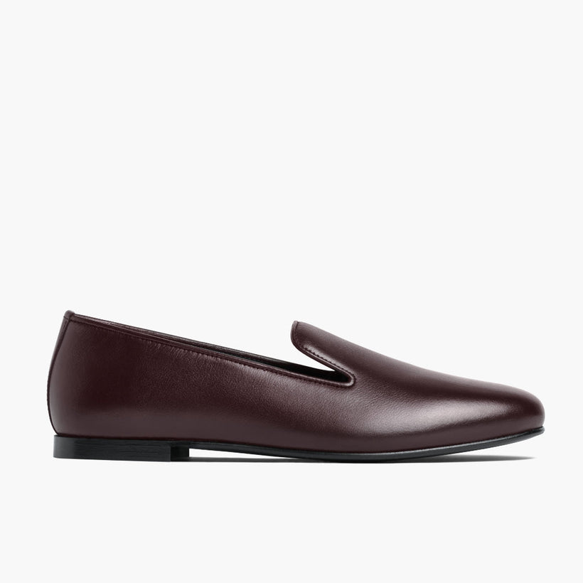 Eden Burdeos Leather Boots para Mujer