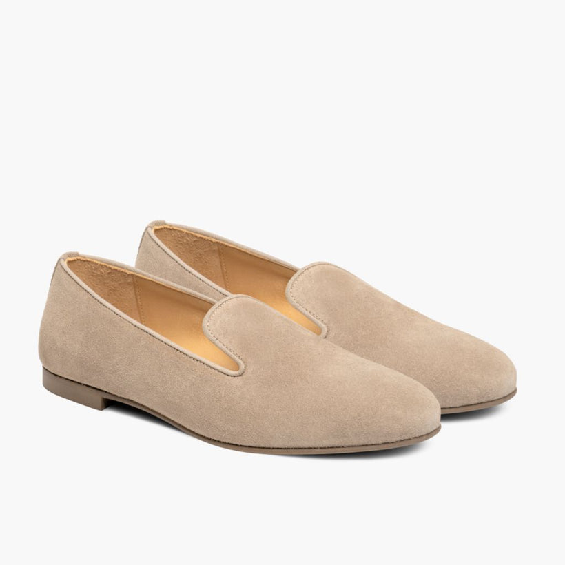 Eden Latte Leather Boots para Mujer