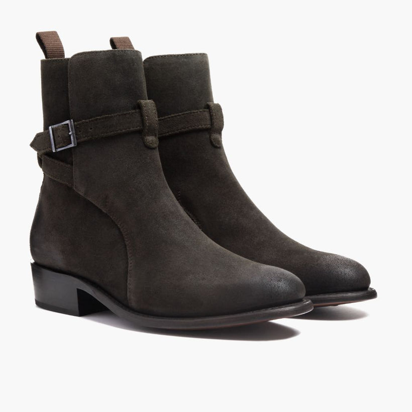 Rogue Dark Olive Suede Leather Boots para Hombre