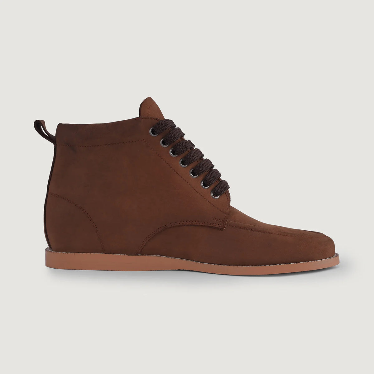 Brown Full-Grain leather Boots - Construcción cosida Goodyear y puntera delantera