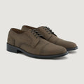 Dirk Brogues Derby Marrón Oil Pullup Zapatos de cuero - StudGuard para Hombre