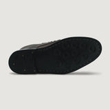 High-Traction Rubber Outsole & Lug Tread Pattern on Knight Derby Hybrid Brown Leather Boots StudGuard For Men