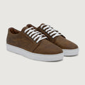 Murphy Low Top Cobre Quemado Pullup Zapatillas de cuero para Hombre