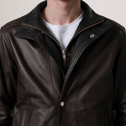 Alfred Cazadora Bomber de Cuero para Hombre – Vista alternativa del producto 4