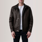 Alfred Cazadora Bomber de Cuero para Hombre – Vista alternativa del producto 6