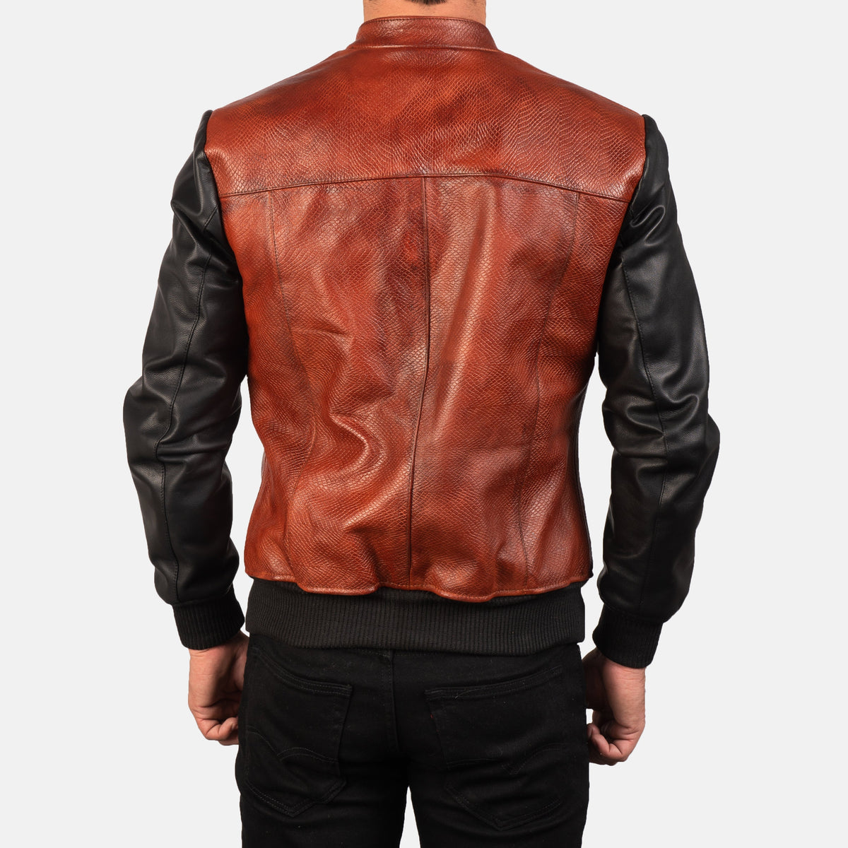 Avan Cazadora Bomber de Cuero para Hombre – Vista alternativa del producto 5