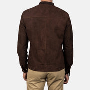 Blain Marrón Cazadora Bomber de Cuero para Hombre – Vista alternativa del producto 5