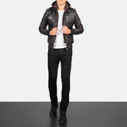Bravado Cazadora Bomber de Cuero para Hombre – Vista alternativa del producto 3
