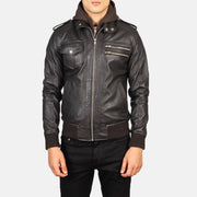 Bravado Cazadora Bomber de Cuero para Hombre – Vista alternativa del producto 4