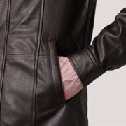 Connor Abrigo de Cuero para Hombre – Vista alternativa del producto 6