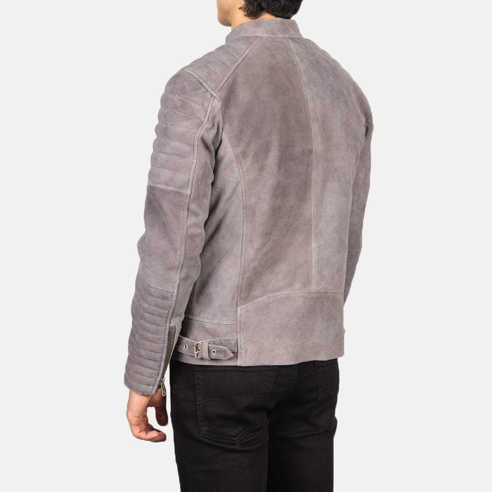 Damian Chaqueta Biker de Cuero para Hombre – Vista alternativa del producto 5