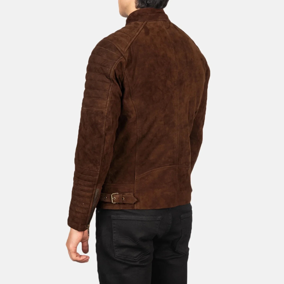 Damian Chaqueta Biker de Cuero para Hombre – Vista alternativa del producto 5