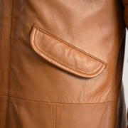 Delvin Chaqueta de Cuero para Hombre – Vista alternativa del producto 6