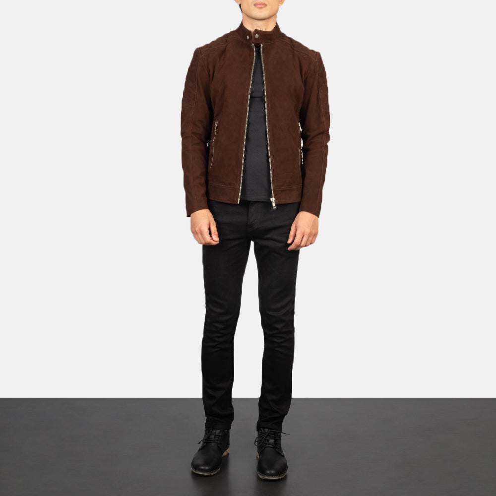 Fernando Quilted Leather Biker Jacket – Vista alternativa del producto 3