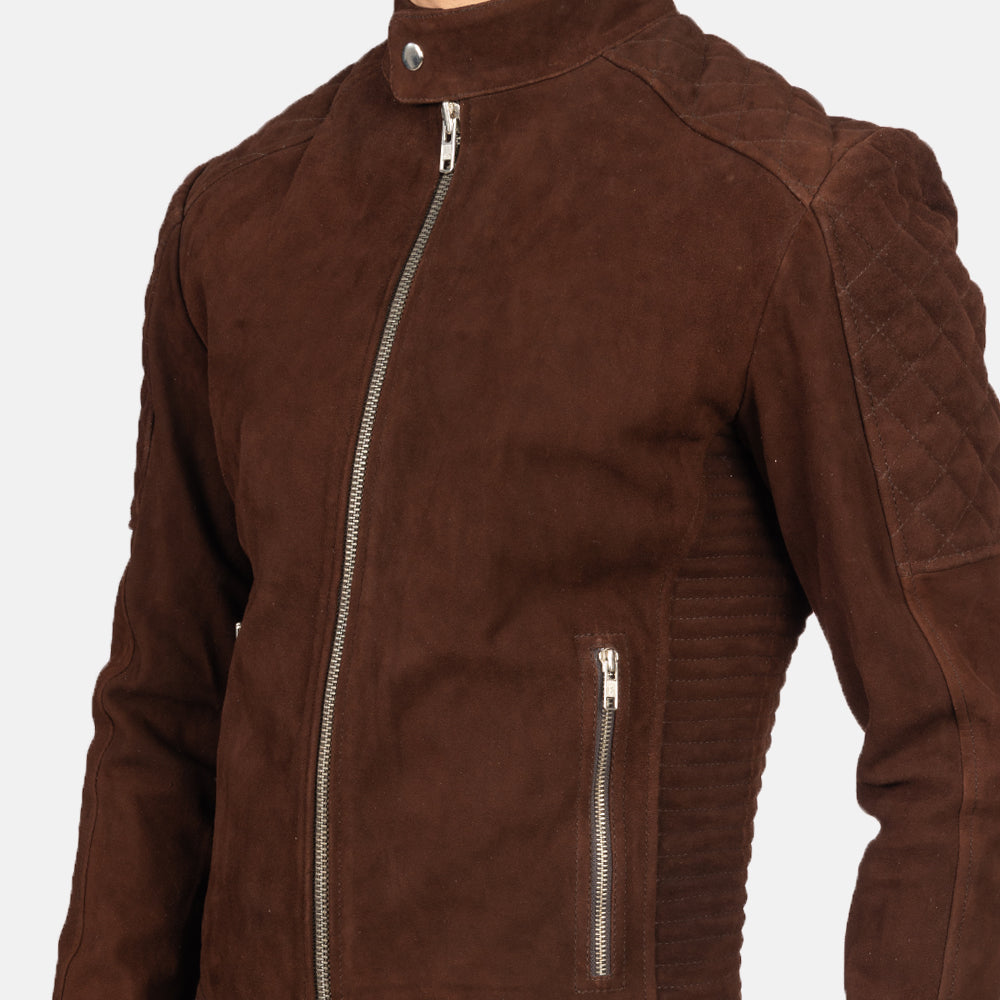 Fernando Quilted Leather Biker Jacket – Vista alternativa del producto 6