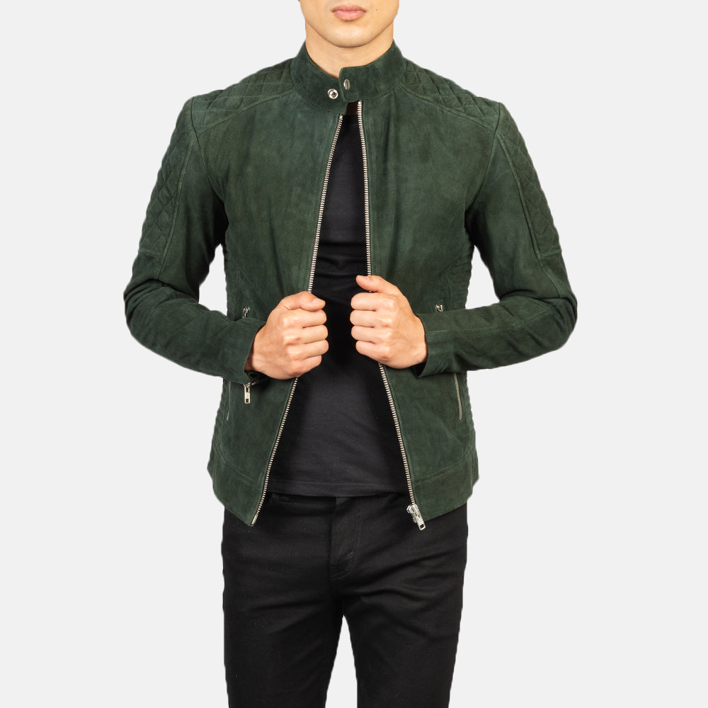 Fernando Quilted Leather Biker Jacket – Vista alternativa del producto 1