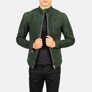 Fernando Quilted Leather Biker Jacket – Vista alternativa del producto 1