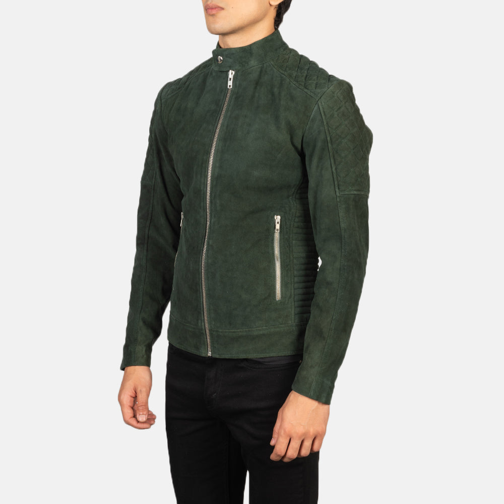 Fernando Quilted Leather Biker Jacket – Vista alternativa del producto 2