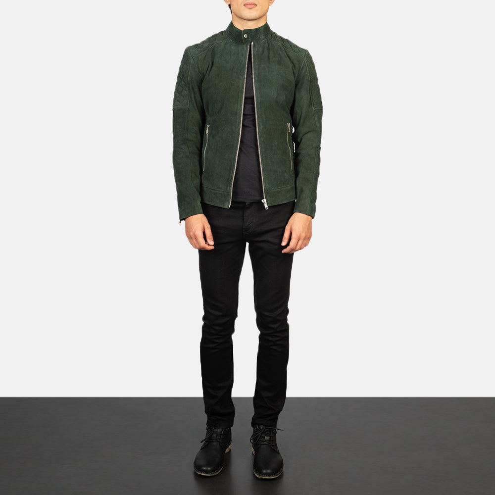 Fernando Quilted Leather Biker Jacket – Vista alternativa del producto 3