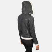 Fiona Hooded Chaqueta de Borrego para Mujer – Vista alternativa del producto 5