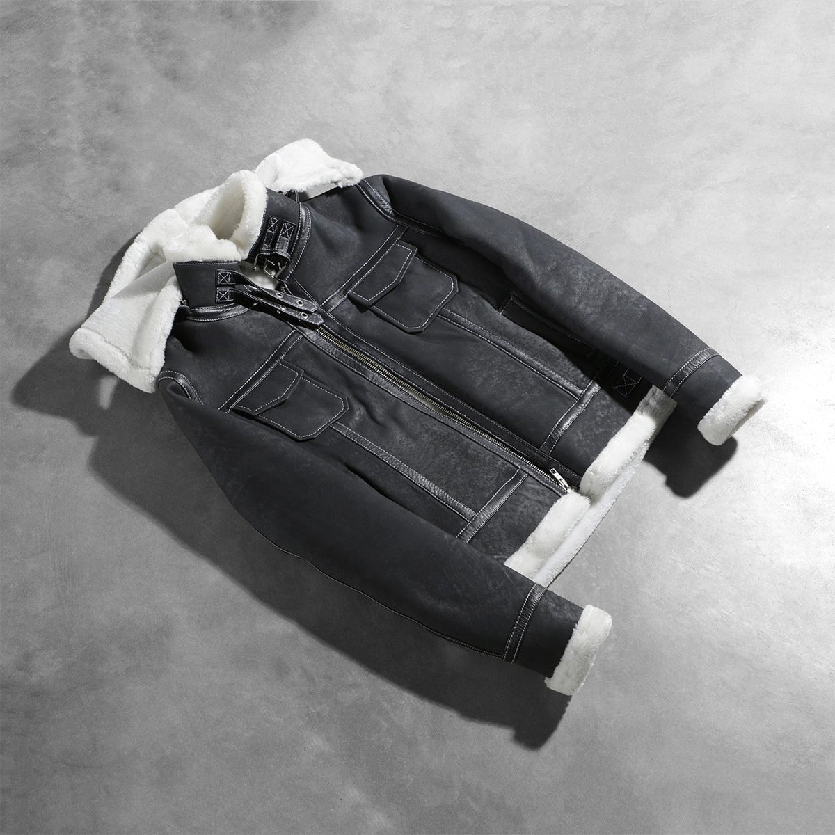 Fiona Hooded Chaqueta de Borrego para Mujer – Vista alternativa del producto 7