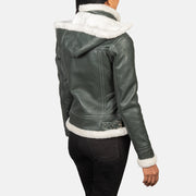 Fiona Hooded Chaqueta de Borrego para Mujer – Vista alternativa del producto 5