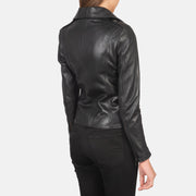 Flashback Chaqueta Biker de Cuero para Mujer – Vista alternativa del producto 5